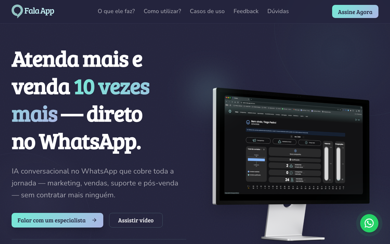 Site do FalaApp