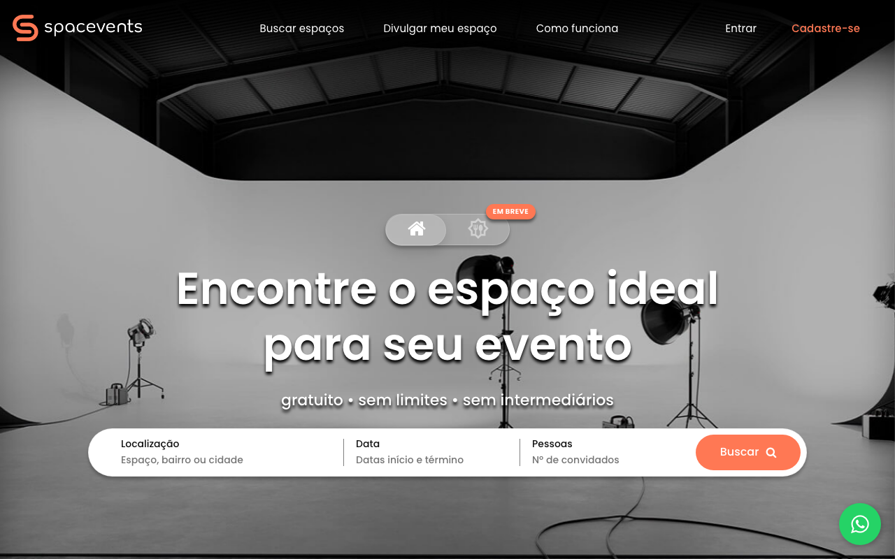 Site do Spacevents